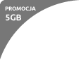 Promocja 5GB bezpłatnie!